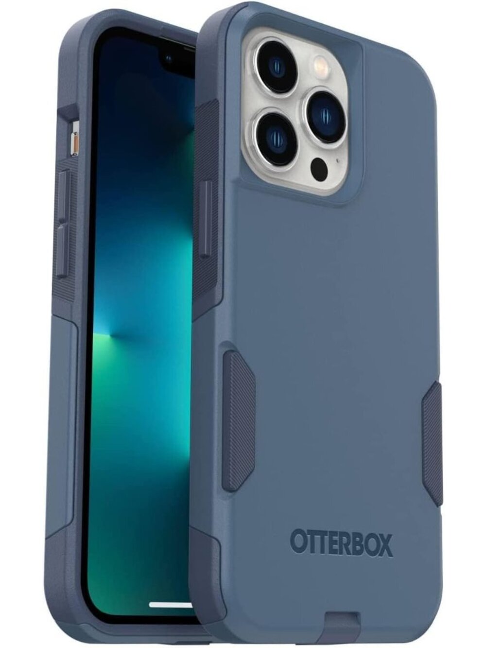 OtterBox iPhone 13 Pro Commuter Case Blue Slim Tough Port Protection